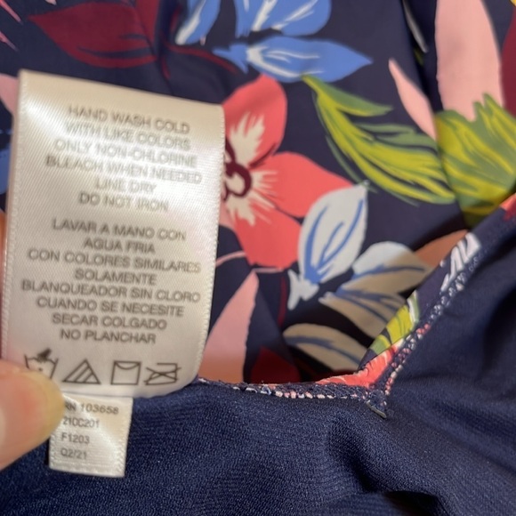Cole of California Floral Swim Top - Picture 8 of 8